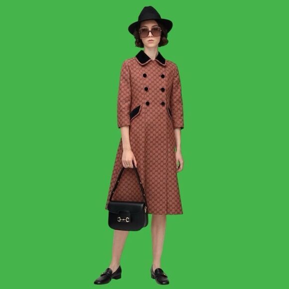 Gucci Rabbit Felt Fedora Size 59 L - Picture 9 of 10